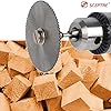 HSS Circular Saw Blade Set Steel PVC Cutter Disc Mandarin Rotary Tool for Drill Rotary Hammer Carving Buffing (22/25/32/35/44 mm) 6 Pcs