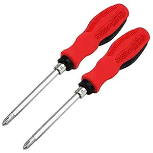 Reversible Screwdriver Set   Flat & Phillips Head (2 Pcs), Dual-End Magnetic Tip, Heavy-Duty for Home, Industrial, Electrical Appliance Repair & Maintenance Tools