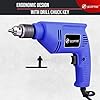 SP-2310 10MM Drill Machine 300W, 3200RPM with chuck 1 X chuck key for Home & Industrial Use, DIY (220V,Blue) with Screwdriver Bits Ph2 with Strong Magnetism - (Combo Pack)