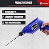 SP-2310 10MM Drill Machine 300W, 3200RPM with chuck 1 X chuck key for Home & Industrial Use, DIY (220V,Blue) with Screwdriver Bits Ph2 with Strong Magnetism - (Combo Pack)