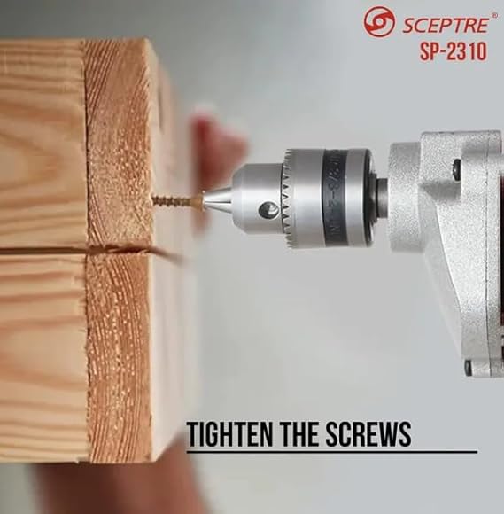 Drill Machine with Long Cord & Professional Grade Motor SP-2310 Pistol Grip Drill (10 mm Chuck Size)