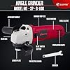 SP-6100 100mm Angle Grinder Machine 850W, 11000RPM, 4 inch SIDE SWITCH Heavy Duty Motor with Handle Strong Tough (220 V)