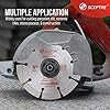 Gold 5-Inch Diamond Saw Blade   125mm Cutting Wheel for Granite & Marble | Sharp Cutter Disc for Angle Grinders | Bore Size 22mm