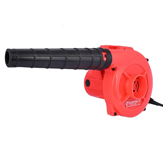 SPBK-40 650W Electric Air Blower & Dust Cleaner | 15000 RPM Motor, 190 km/hr Airflow | Dual Mode Suction & Blowing | Heavy-Duty Unbreakable Body for Home, Car & PC Cleaning (Red, Corded)