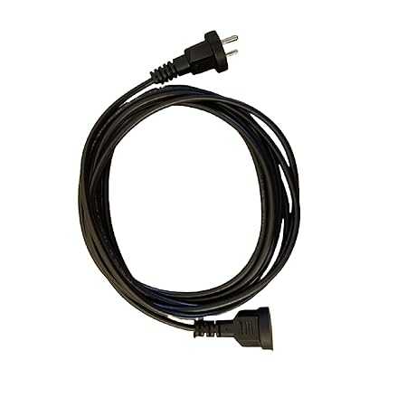 Extension Cord - 3 Meter Extension 2 Pin Cord, Expandable Electric Extension with 3M Wire