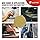 Gold PSA 5" (125mm) Sanding Discs   Fine Grit, Max Speed 15200 RPM, Durable Abrasive Discs for Metal & Non-Metal Polishing, Handicraft & Manufacturing Use, Pack of 100