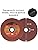 107mm Cut Off Wheel   Ultra Thin Reinforced Cutting Disc for Angle Grinder, Double Net in Tin Box, Feather Cut, 1.2mm Thickness, 16mm Bore, Red, Pack of 50