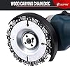 Grinding and Chain Wood Carving Disc Higher Strength & Long Lasting Grit for Angle Grinder
