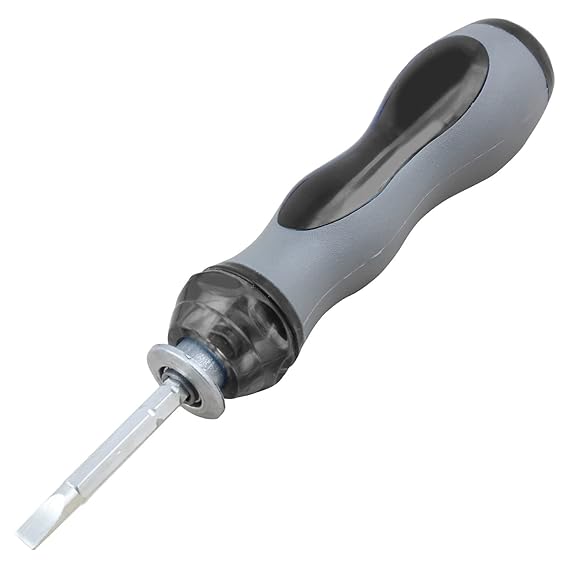 Reversible & Adjustable Screwdriver Set   12 Pack, Flat & Phillips Heads, Durable Black Handle, Ideal for SCEPTRE Electronics & Electrical Device Repairs