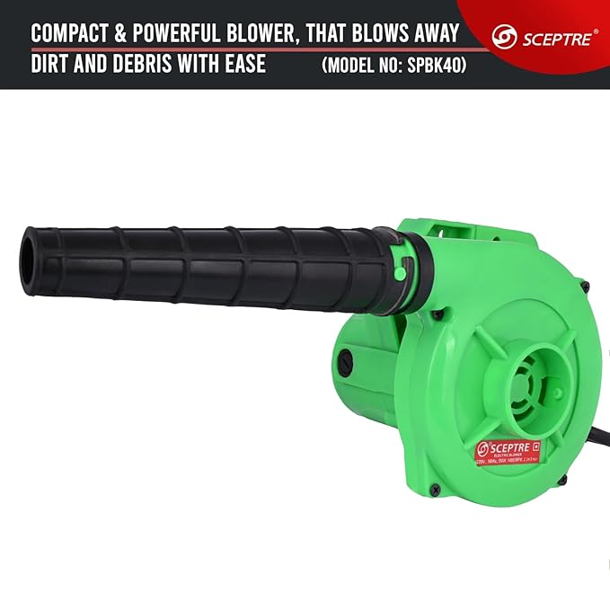SCEPTRE SPBK-30 Electric Air Blower (Green)
