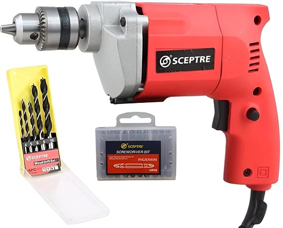 Drill Machine with Long Cord & Professional Grade Motor SP-2310 Pistol Grip Drill (10 mm Chuck Size)