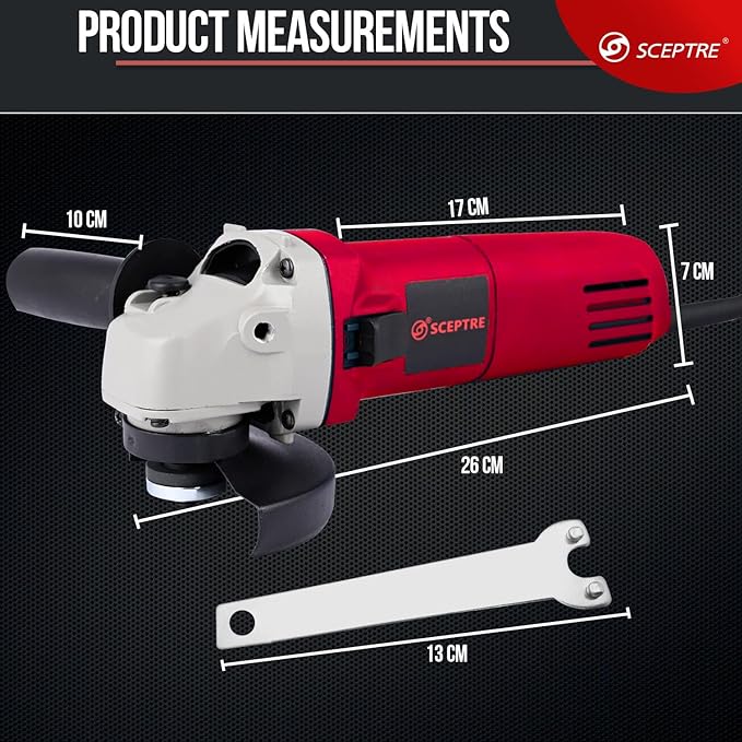 SCEPTRE SP-6100 100mm Angle Grinder Machine 850W