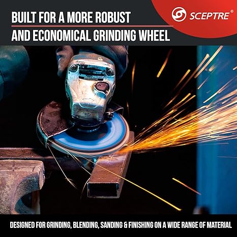 Professional 4 Inch (100mm) Flap Discs for Angle Grinder   10 Pcs Pack, Durable Abrasive Discs with 16mm Hole, High-Performance Grinding & Finishing for Metal, Wood, and Stainless Steel