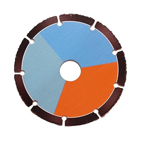 Professional Stainless Steel Cutting Disc   105mm Cutter Disc Saw Blade for Angle Grinder, Light Steel, PVC, Rubber, Stone, Glass, Dry Cutting Grinding Blade, Multicolor