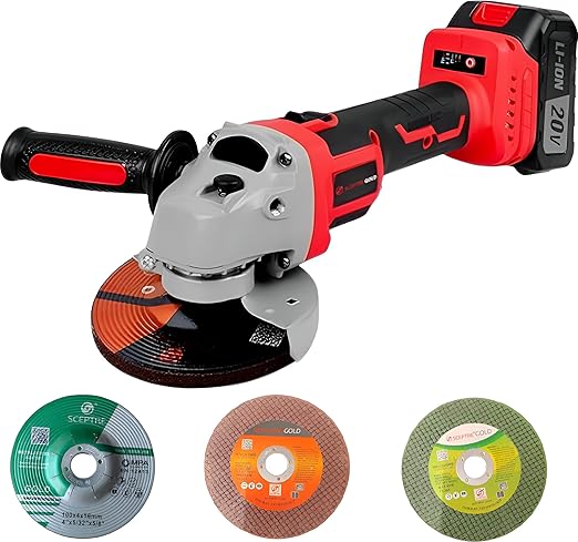 SCEPTRE SP-CA21V Cordless Angle Grinder 21 V